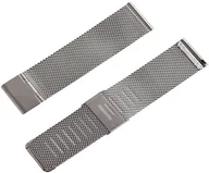 Akcesoria do smartwatchy - Cyfra.eu Wymienny pasek Bransoleta do smartwatcha 22 mm Srebrny MICRO SILVER M STRAP - miniaturka - grafika 1