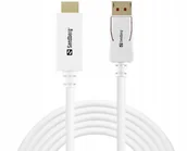 Kable komputerowe i do monitorów - Sandberg DisplayPort 1.4-HDMI 4K60Hz 2m - miniaturka - grafika 1