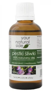 Your Natural Side YOUR NATURAL SIDE OLEJ PESTKI ŚLIWKI 50ML - Pozostałe kosmetyki do pielęgnacji twarzy - miniaturka - grafika 2