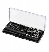 Zestawy narzędziowe - Zestaw Narzędzi Klucze Bity W Etui 44 Elementy - miniaturka - grafika 1