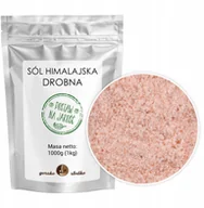 Kosmetyki do kąpieli - Sól Himalajska drobnoziarnista różowa 1kg - miniaturka - grafika 1