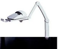 Akcesoria do telefonów stacjonarnych - Hansa telefoniczny ramienia odchylnego TSA/5020002 jasny szary 5020002 - miniaturka - grafika 1