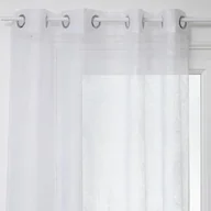 Firany - Atmosphera Firanka na przelotkach DEVO 140 x 240 cm kolor biały 168810Z - miniaturka - grafika 1
