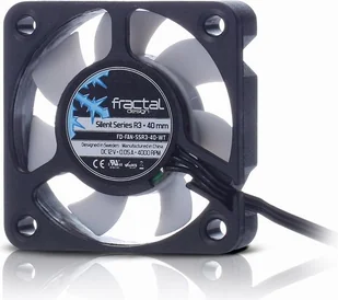 Fractal Design Silent Series R3 40mm wentylator do PC FD-FAN-SSR3-40-WT - Chłodzenie procesora - miniaturka - grafika 2