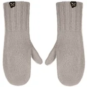 Rękawiczki sportowe damskie - Salewa damski Walk wool 2 tonów średnich rękawiczki, szary, 10 00-0000025059 - miniaturka - grafika 1
