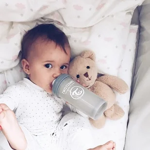 Twistshake Butelka antykolkowa, Szary, 180 ml - Butelki dla niemowląt - miniaturka - grafika 7
