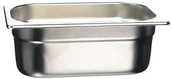 Wyposażenie lokali gastronomicznych - Vogue stal nierdzewna 1/4 patelnia gastronomiczna 2,5 ltr/100 mm głęboki pojemnik na żywność K819 - miniaturka - grafika 1