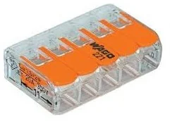 Wago Złączka instalacyjna 5x uniwersalna Compact 221-415 - Inne akcesoria elektryczne - miniaturka - grafika 2