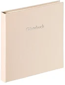 Albumy fotograficzne - Walther designerska struktura księga gości Fun, 26 x 25 cm, oprawa, Sand, 26 x 25 cm GB-206-C - miniaturka - grafika 1