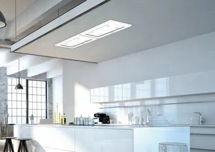 Toflesz OK-6 LUXOR GLASS 120 Biały - Okapy kuchenne - miniaturka - grafika 2