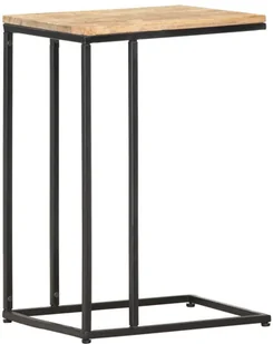 vidaXL Stolik boczny 35x45x65 cm lite drewno mango 286400 - Szafki nocne - miniaturka - grafika 2