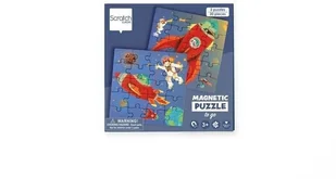 Scratch Puzzle magnetyczne - książka podróżna Rakieta i kosmos 2 obrazki 40 elem. mokopico-1616-0 - Puzzle - miniaturka - grafika 2