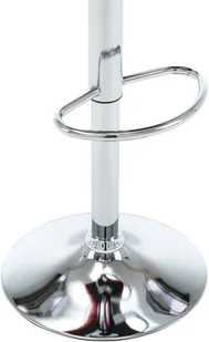 vidaXL Stołki barowe, 2 szt., szare, sztuczna skóra - Taborety i hokery - miniaturka - grafika 7