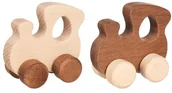 Grzechotki dla dzieci - Goki Lokomotywa do rączki Nature 55919 - miniaturka - grafika 1
