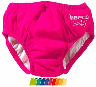 beco Beco Unisex Baby Aqua-Pieluchy Slipform z gumowymi ściągaczami, pomoc do pływania, kolor różowy (różowy/4), S (3-6 miesięcy) 6901 - Pieluchy - miniaturka - grafika 4