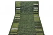 Dywany - AB LOGIC CHODNIK PODGUMOWANY ŻEL 80cm szer ADAGIO ZIELONY 2EBFZ - miniaturka - grafika 1
