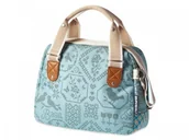 Sakwy rowerowe - Basil Torba na kierownicę BOHEME CITY BAG 8L, wodoodporny poliester, niebieska + Mocowanie do torby BASEASY SYSTEM II system do mocowania na sztycę kierownicy odpinany A-BAS-17651 - miniaturka - grafika 1