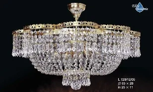 Elita bohemia Plafon kryształowy pałacowy na 12 żarówek - Bohemia L 728/12/05 - Lampy sufitowe Elita bohemia Plafon kryształowy pałacowy na 12 żarówek - Bohemia L 728/12/05 - Lampy sufitowe - miniaturka - grafika 2