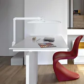 Lampy pozostałe - Maul Lampa z klipsem LED MAULexplore ściemniana, biała - miniaturka - grafika 1