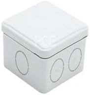 Puszki elektryczne i akcesoria - PCE Polska Puszka instalacyjna EX-111 LIGHT pokrywa pełna, z osłabieniami 108x108x64 (7xM25) IP66/67 EX-111 - miniaturka - grafika 1