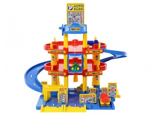 Wader Parking 3-poziomowy z samochodami 37893 - Tory, garaże, parkingi - miniaturka - grafika 8