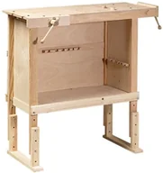 Mały majsterkowicz - Pebaro 489 - stół warsztatowy z 2 uchwytami mocującymi, z regulacją wysokości - miniaturka - grafika 1