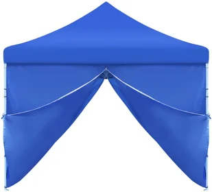 vidaXL Składany namiot z 8 ścianami bocznymi, 3 x 9 m, niebieski - Pawilony ogrodowe - miniaturka - grafika 8