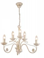 Lampy sufitowe - Lamkur Żyrandol na łańcuchu DONATO 6xE14/40W/230V - miniaturka - grafika 1