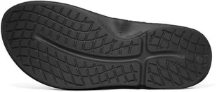 Oofos klapki regeneracyjne OOriginal Sport czarne - Klapki i japonki męskie - miniaturka - grafika 5