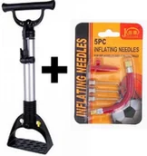 Koszykówka - Molten Pompka do piłek i materacy AP50 + Zestaw końcówek do pompki - 6066 AP50 - miniaturka - grafika 1