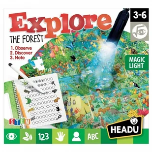 Russell Puzzle HEADU Poznaj las GXP-647260 - Puzzle - miniaturka - grafika 4