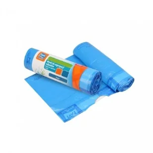 Worki Na Śmieci Z Taśmą 60L 10 Szt Brązowe - Worki na śmieci - miniaturka - grafika 2