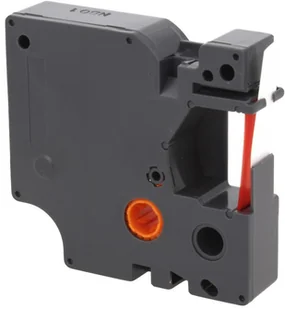 Dymo Zamiennik taśmy D1 40915 9mm biała/czerwony - Etykiety do drukarek - miniaturka - grafika 4