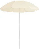 Parasole ogrodowe - vidaXL Parasol ogrodowy na stalowym słupku, piaskowy, 180 cm vidaXL - miniaturka - grafika 1