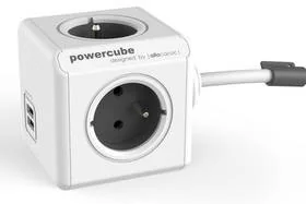 Allocacoc 07. Przedłużacz modułowy PowerCube Extended z USB 3,0 m 2404/FREUPC - Przedłużacze i rozgałęźniki - miniaturka - grafika 5