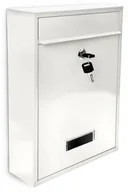 Skrzynki na listy - Relaxdays Designerska skrzynka na listy z metalu czarny 26,5 x 35 x 8,5 cm 10017415_W - miniaturka - grafika 1