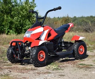 Super-Toys MEGA WIELKI QUAD MAVERICK Z NAPĘDEM 4X4, AMORTYZATORY, MIĘKKIE KOŁA,/BBH3588 BBH-3588-CZERWONY - Pojazdy elektryczne dla dzieci - miniaturka - grafika 18