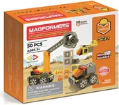 Klocki - Magformers 50-częściowy zestaw magnetyczny "Amazing Construction Set" - 3+ - miniaturka - grafika 1