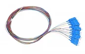 Pigtaile światłowodowe - Opto 12x Pigtail SC/UPC SM 1.5m 12 kolorów - miniaturka - grafika 1