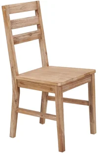 vidaXL Krzesła jadalniane, 2 szt., lite drewno akacjowe - Krzesła - miniaturka - grafika 2