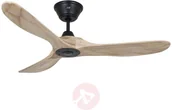 Wentylatory sufitowe - Casa Fan Deckenventilator Eco Genuino 122 schwarz/Holz hell - miniaturka - grafika 1