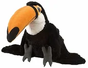 Maskotki i pluszaki - Wild Republic Toco tukan pluszowa miękka zabawka, zabawki do przytulania, prezenty dla dzieci 30 cm 10924 - miniaturka - grafika 1