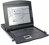 Przełączniki KVM - Digitus Konsola 19" KVM z wyświetlaczem TFT 17" (4:3), układ klawiatury ES, moduł 1 port KVM, czarny DS-72210-1ES - miniaturka - grafika 1