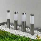 Lampy ogrodowe - LINDBY Lindby Sirita lampa solarna z grotem ziemnym 4 szt - miniaturka - grafika 1