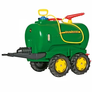 Rolly Toys Cysterna John Deere Dwuosiowa Z Pompką - Jeździki dla dzieci - miniaturka - grafika 2