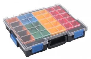 PARTNER B2B Prafesjonalna walizka na drobne elementy, 18 schowków 124252 - Pozostałe wyposażenie warsztatu - miniaturka - grafika 2