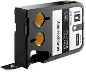 Taśmy do drukarek barwiące - Dymo Oryginał DYMO XTL taśma winylowa trwała 12 mm) Biały na czarnym 7m długości 1868796 - miniaturka - grafika 1