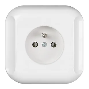 Timex Gniazdo wtyczkowe pojedyncze Topaz - Gniazdka elektryczne - miniaturka - grafika 2