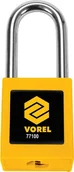 Kłódki - Vorel KŁÓDKA SPECJALNA Z POWŁOKĄ NYLONOWĄ - miniaturka - grafika 1