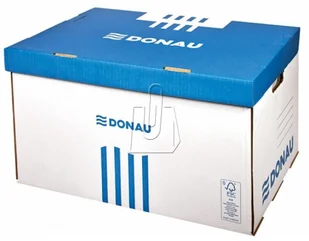 Donau Pudło archiw. zbior - brązowe 7665301FSC-02 - Pudła i kartony archiwizacyjne - miniaturka - grafika 5